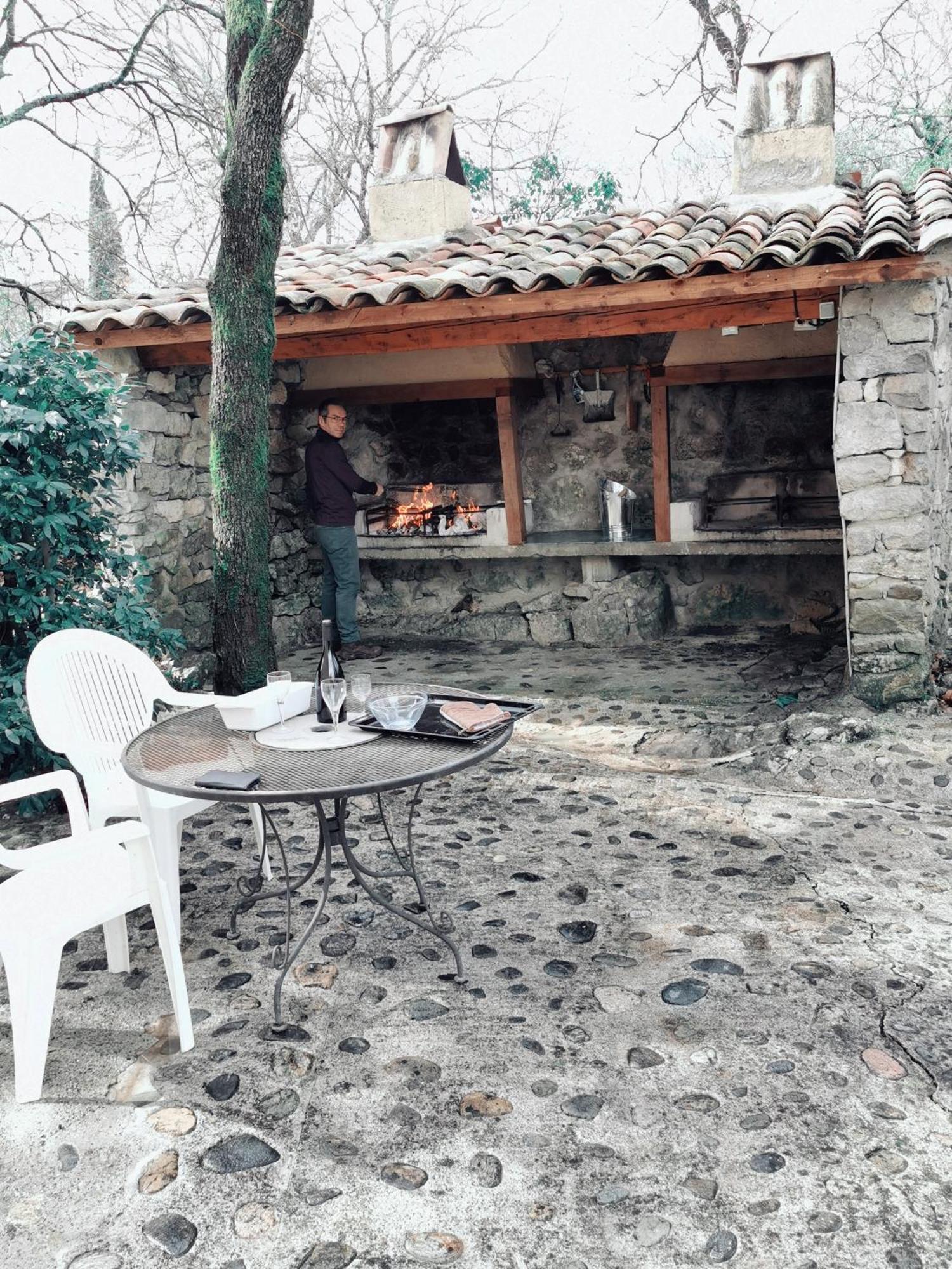 Gîtes La Bambouseraie Labeaume Extérieur photo