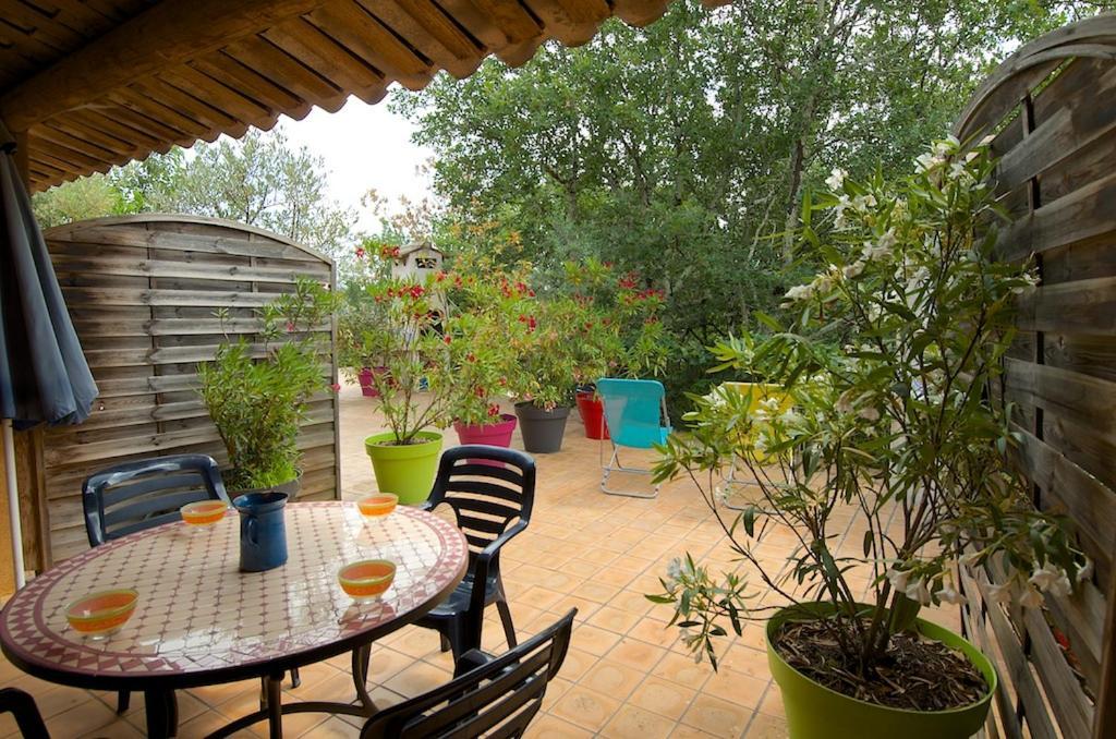 Gîtes La Bambouseraie Labeaume Extérieur photo