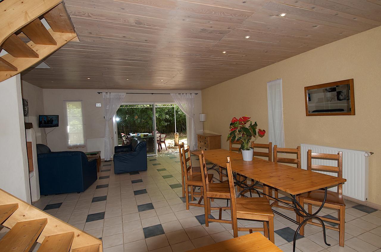Gîtes La Bambouseraie Labeaume Extérieur photo